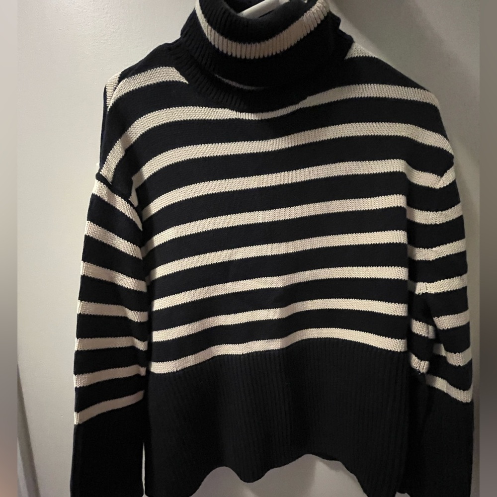 Oversized Striped Sweater